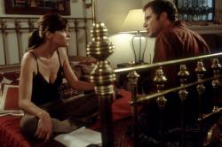 Amanda Peet and Will Ferrell in Melinda and Melinda.