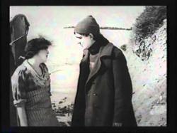 Mabel Normand and Charles West in The Mender of Nets.