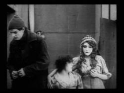 Charles West, Mabel Normand and Mary Pickford in The Mender of Nets.