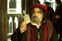 Al Pacino as Shylock in The Merchant of Venice.