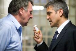 Tom Wilkinson and George Clooney in Michael Clayton.