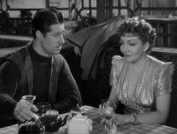 Don Ameche and Claudette Colbert in Midnight. Don Ameche and Claudette Colbert in Midnight.