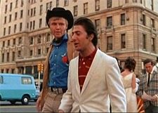 Jon Voight and Dustin Hoffman in Midnight Cowboy.