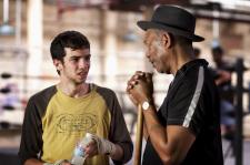Morgan Freeman in Million Dollar Baby. Morgan Freeman in Million Dollar Baby.