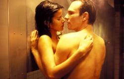 Patricia Velasquez and Christian Slater in MindHunters. Patricia Velasquez and Christian Slater in MindHunters.