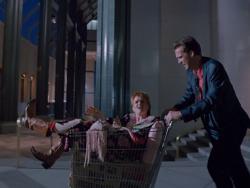 Mare Winningham and Anthony Edwards in Miracle Mile. Mare Winningham and Anthony Edwards in Miracle Mile.