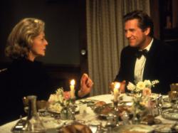 Lauren Bacall and Jeff Bridges in The Mirror Has Two Faces. Lauren Bacall and Jeff Bridges in The Mirror Has Two Faces.