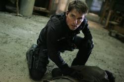 Tom Cruise in Mission: Impossible III.