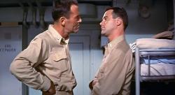 Henry Fonda and Jack Lemmon in Mister Roberts.