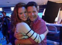 Sarah Drew and Sean Astin in Mom's Night Out Sarah Drew and Sean Astin in Mom's Night Out