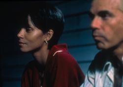 Halle Berry and Billy Bob Thornton in Monster's Ball. Halle Berry and Billy Bob Thornton in Monster's Ball.