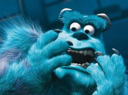 John Goodman voice Sulley in Monsters, Inc..