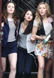 Leighton Meester, Selena Gomez and Katie Cassidy in Monte Carlo. Leighton Meester, Selena Gomez and Katie Cassidy in Monte Carlo.