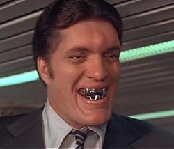 Richard Kiel as Jaws in Moonraker.