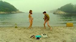 Kara Hayward and Jared Gilman in Moonrise Kingdom