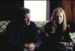 Richard Gere and Laura Linney in The Mothman Prophecies. Richard Gere and Laura Linney in The Mothman Prophecies.