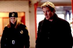 Laura Linney and Richard Gere in The Mothman Prophecies.