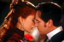 Nicole Kidman and Ewan McGregor in Moulin Rouge.