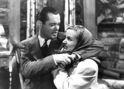 Robert Montgomery and Carole Lombard in Mr. and Mrs. Smith. Robert Montgomery and Carole Lombard in Mr. and Mrs. Smith.