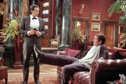 John Turturro and Adam Sandler in Mr. Deeds.