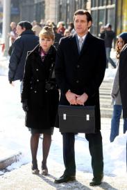 Ophelia Lovibond and Jim Carrey in Mr Popper's Penguins. Ophelia Lovibond and Jim Carrey in Mr Popper's Penguins.