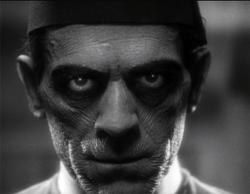 Boris Karloff as The Mummy.