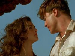 Rachel Weisz and Brendan Fraser in Mummy Returns.