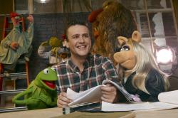 Jason Segel, a Muppet fan. Jason Segel, a Muppet fan.