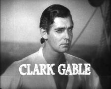 Clark Gable shaved his famous moustache for the part.