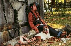 Frankie Muniz and Skip in My Dog Skip. Frankie Muniz and Skip in My Dog Skip.