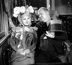 Mae West and W.C. Fields in My Little Chickadee.