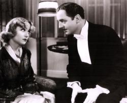 Carole Lombard and William Powell in My Man Godfrey.