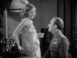 Greta Garbo and Conrad Nagel in The Mysterious Lady