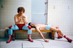 Jack Black and Hector Jimenez in Nacho Libre. Jack Black and Hector Jimenez in Nacho Libre.