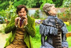 Colin Firth and Angela Lansbury in Nanny McPhee Colin Firth and Angela Lansbury in Nanny McPhee