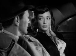 Charles McGraw and Marie Windsor in The Narrow Margin.