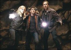 Diane Kruger, Justin Bartha and Nicolas Cage in National Treasure: Book of Secrets. Diane Kruger, Justin Bartha and Nicolas Cage in National Treasure: Book of Secrets.