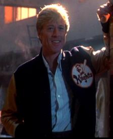 Robert Redford in The Natural. Robert Redford in The Natural.