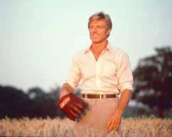 Robert Redford in The Natural. Robert Redford in The Natural.