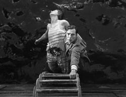 Kathryn McGuire and Buster Keaton in The Navigator. Kathryn McGuire and Buster Keaton in The Navigator.