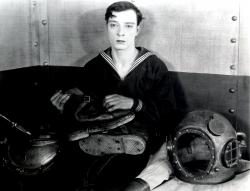 Buster Keaton in The Navigator. Buster Keaton in The Navigator.