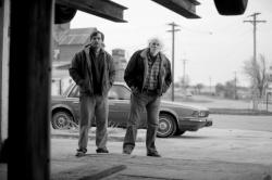 Will Forte and Bruce Dern in Nebraska. Will Forte and Bruce Dern in Nebraska.