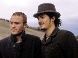 Heath Ledger and Orlando Bloom in Ned Kelly.