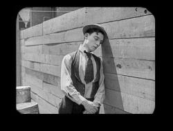Buster Keaton in Neighbors. Buster Keaton in Neighbors.