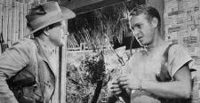 Frank Sinatra and Steve McQueen in Never So Few. Frank Sinatra and Steve McQueen in Never So Few.