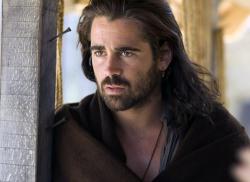 Colin Farrell in The New World.