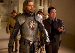 Dan Stevens and Ben Stiller in Night at the Museum: Secret of the Tomb.