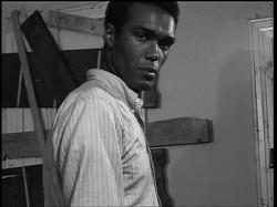 Duane Jones in Night of the Living Dead. Duane Jones in Night of the Living Dead.