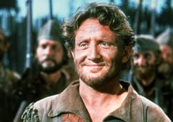 Spencer Tracy as Major Robert Rogers in Northwest Passage.