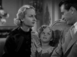 Carole Lombard, Shirley Temple and Gary Cooper in Now and Forever.